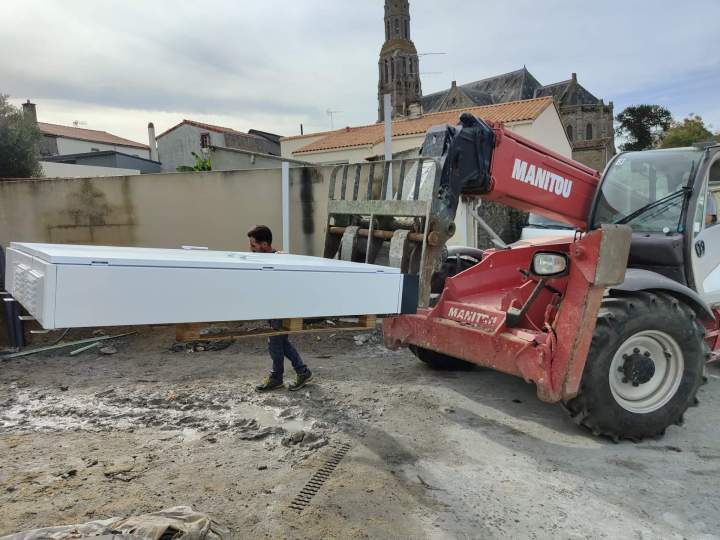 Chantier électrique Chanverrie