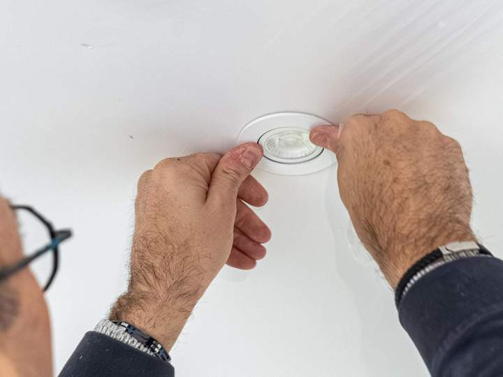 Pose éclairage Chanverrie