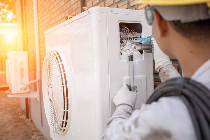 Installation climatisation réversible Chanverrie